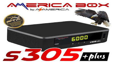 Americabox S305 + Plus Atualização V1.39 - 10/09