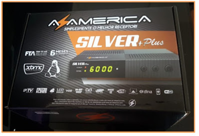 Azamerica Silver + Plus Atualização V1.30 - 10/09