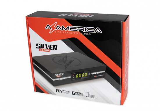 Atualização Azamerica Silver GX PRO V1.19