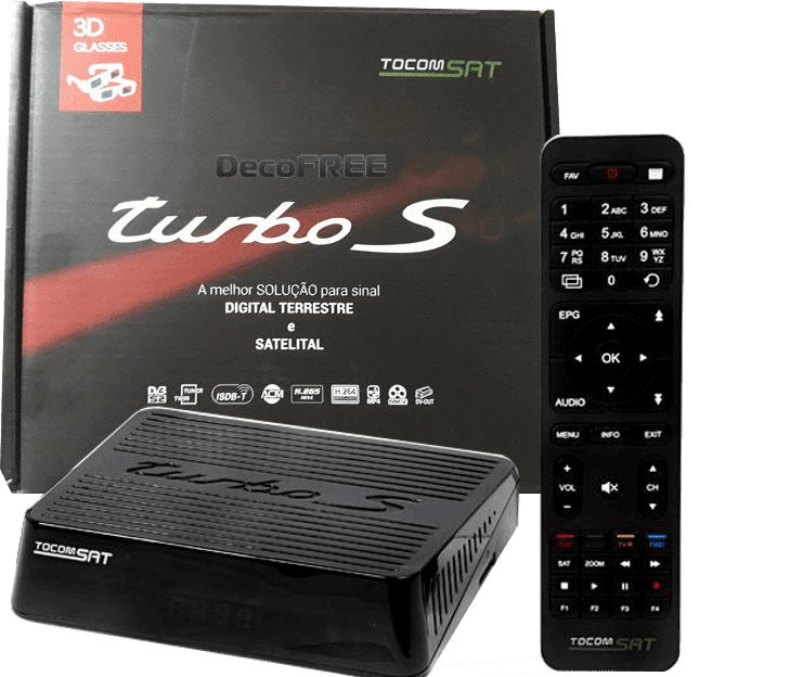 Tocomsat Turbo S Atualização
